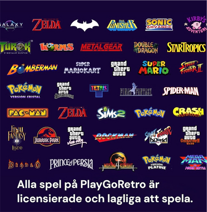 PlayGoRetro Portabel
